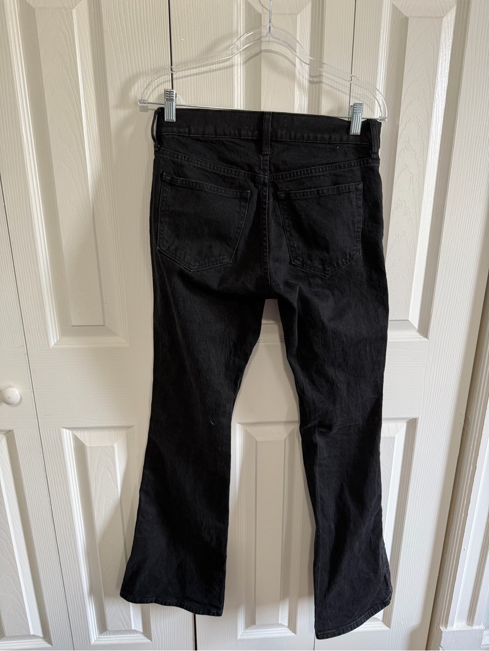 Abercrombie & Fitch The Bootcut Mid Rise Black 26 Short - Picture 5 of 5